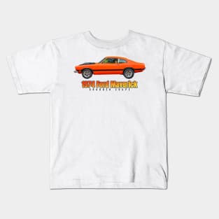 1974 Ford Maverick Grabber Coupe Kids T-Shirt